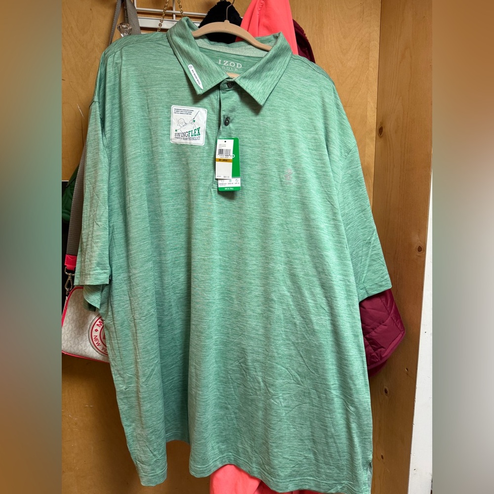 Izod swingflex golf polo size 4XLT - NWT